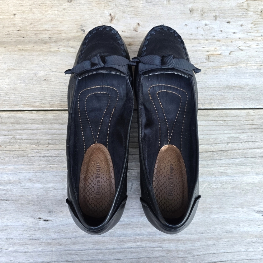 BareTraps Camara Y2K Feminine Minimalist Leather Ribbon Comfort Ballet Flats 10M - Picture 10 of 16